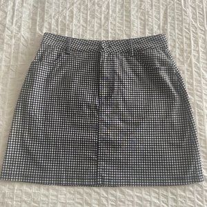 Forever 21 Gingham mini skirt